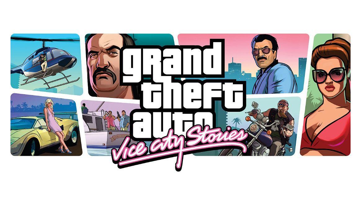 Arte promocional de Grand Theft Auto: Vice City Stories