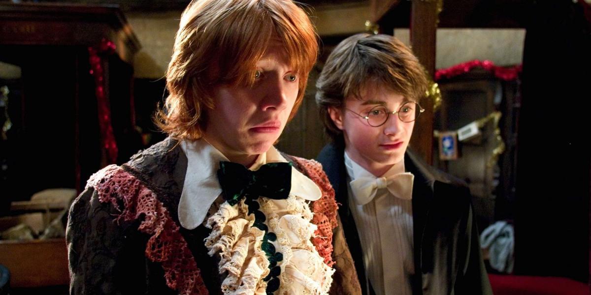 legado de hogwarts ron weasley roupões de vestido