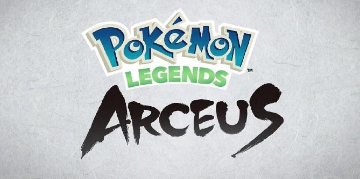 RPG de Pokemon de mundo aberto Pokemon Legends: Arceus chegando no próximo ano