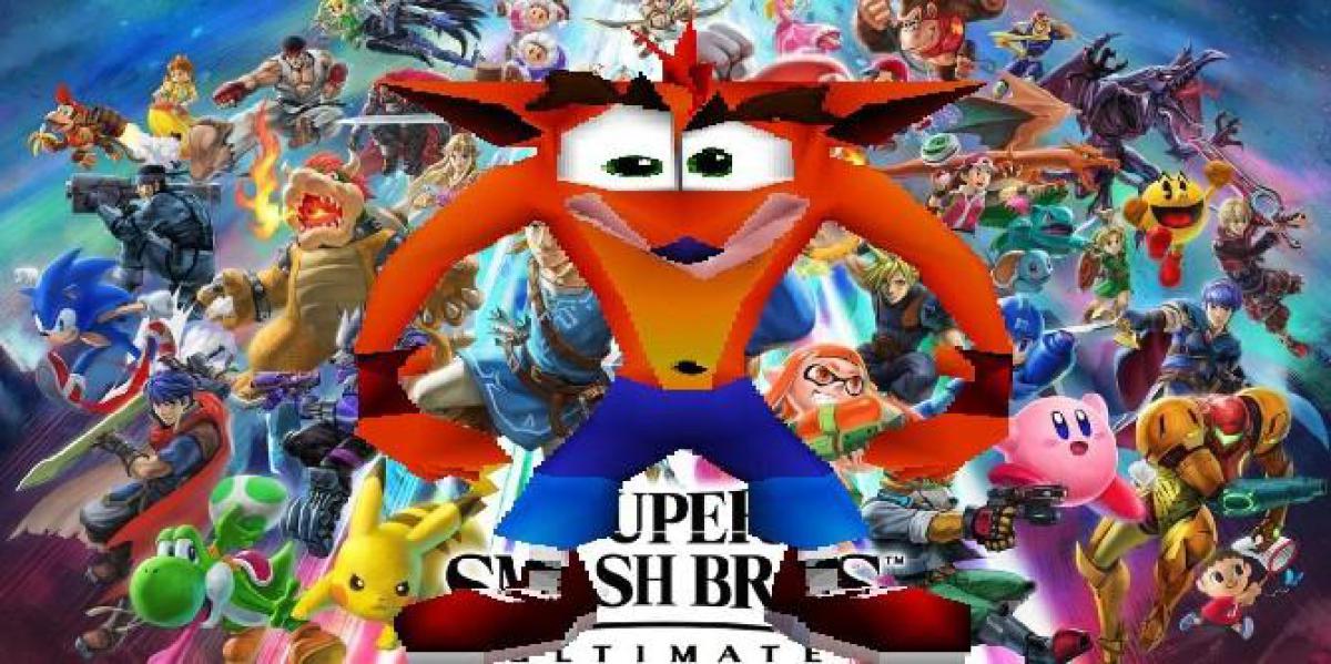 Rumor: Super Smash Bros. Ultimate adicionará Crash Bandicoot no próximo ano
