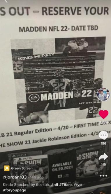 Rumor: vazou a estrela da capa do Madden NFL 22