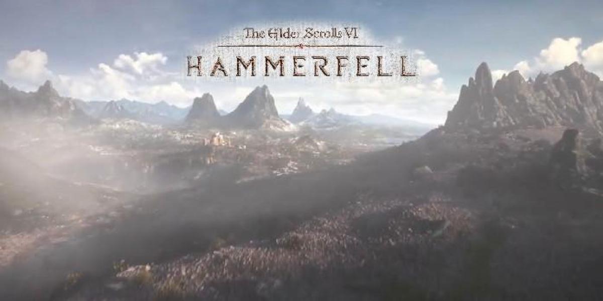 Rumores de Elder Scrolls 6 Cenário Hammerfell explicado