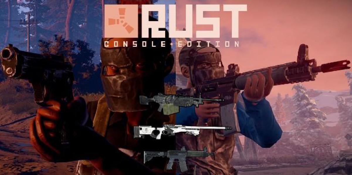 Rust: Todas as armas de nível militar, classificadas