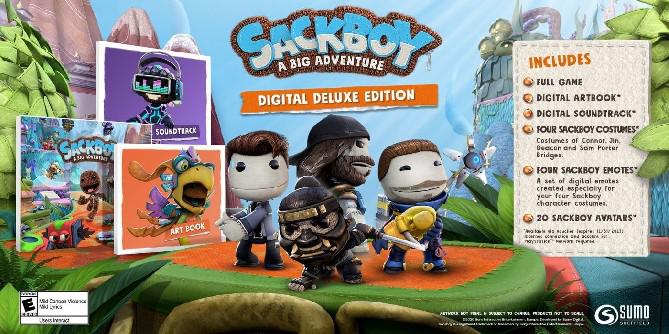 Sackboy: A Big Adventure Special Edition e bônus de pré-venda revelados