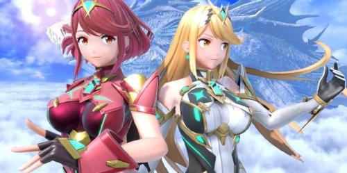 Sakurai lança novas imagens de Super Smash Bros. Ultimate Pyra e Mythra