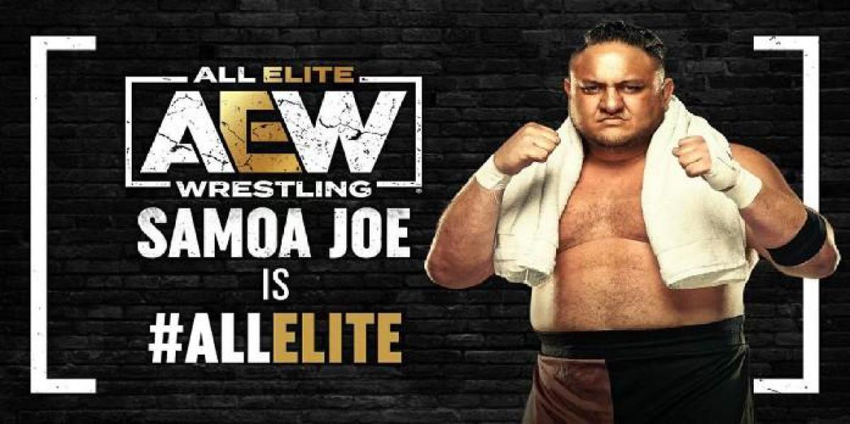 Samoa Joe assina com a AEW e fez aparição no ROH Supercard Of Honor