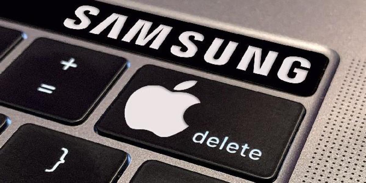 Samsung está excluindo seus anúncios que zombam da Apple