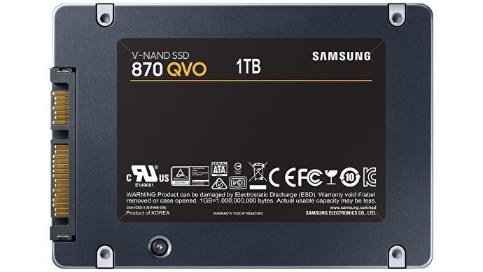 Samsung revela SSD 870 Qvo com armazenamento de até 8 TB