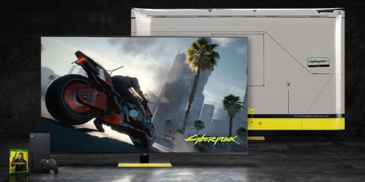 Samsung, Xbox e Cyberpunk 2077 são parceiros para sorteio de TV QLED