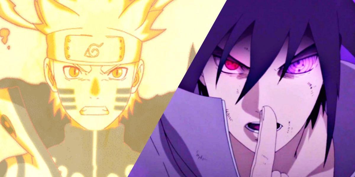 Naruto e Sasuke seis caminhos