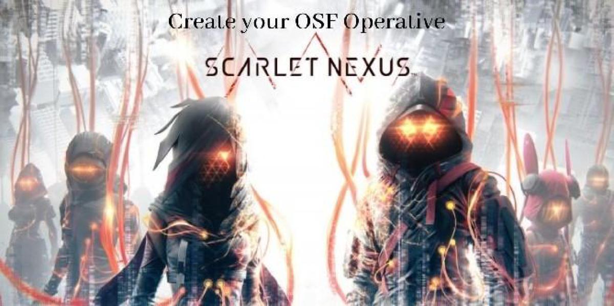 Scarlet Nexus tem criação de personagem?