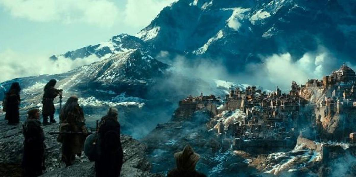 SdA: Bilbo conseguiu ver as montanhas novamente depois de deixar o Condado?