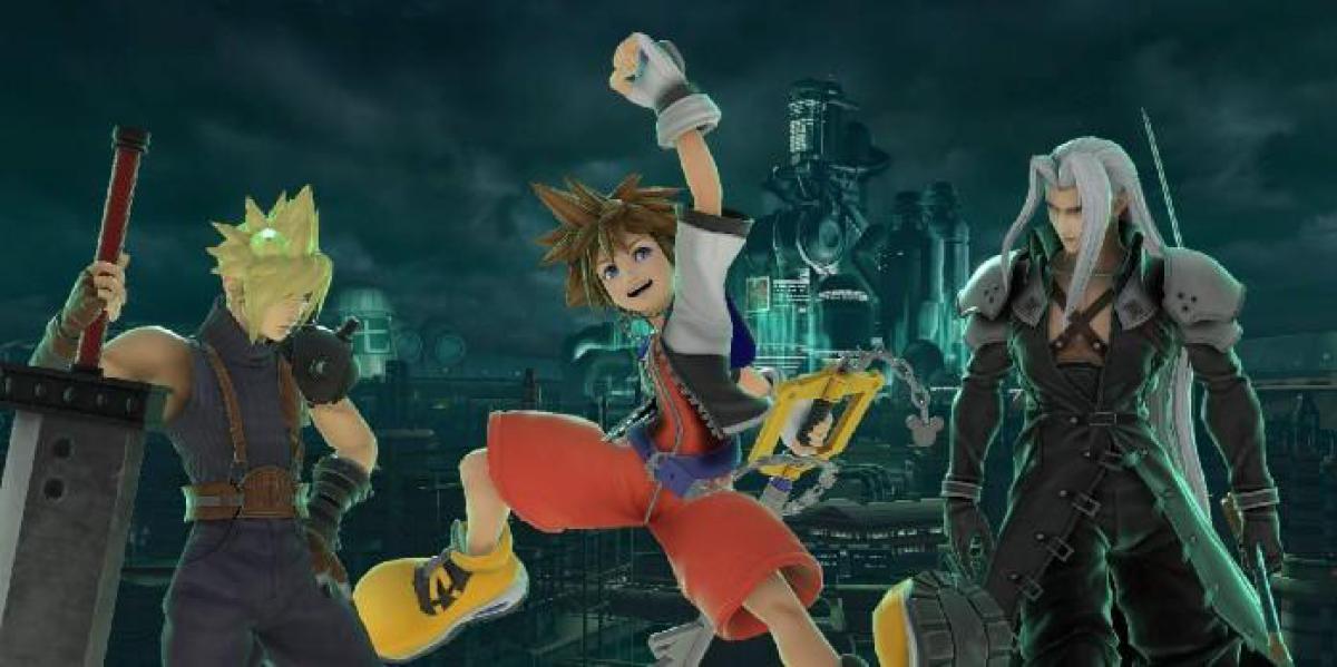 Se Kingdom Hearts diminuir os personagens de Final Fantasy, Sora deveria viajar