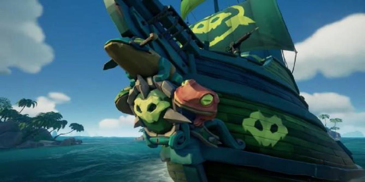 Sea of ​​Thieves celebra o lançamento de Battletoads com novo conteúdo temático