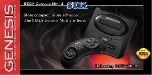 Sega Genesis Mini 2 anunciado com mais de 50 jogos clássicos incluídos