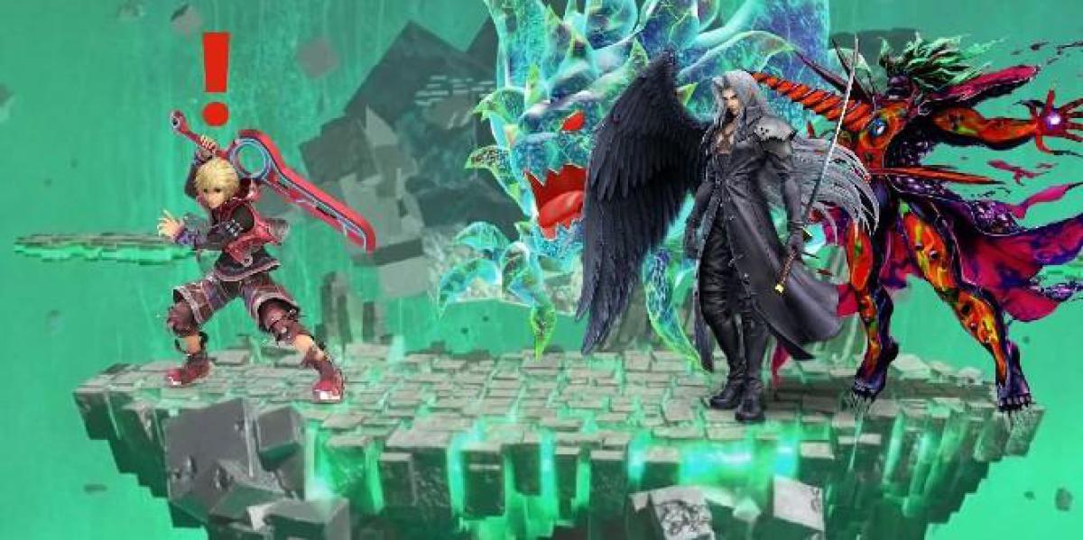 Sephiroth do Super Smash Bros. Ultimate pode causar mais de 59.000% de dano em um golpe