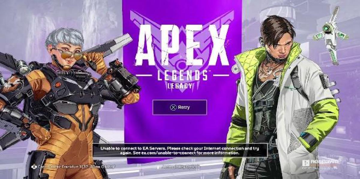 Servidores do Apex Legends estão inativos novamente