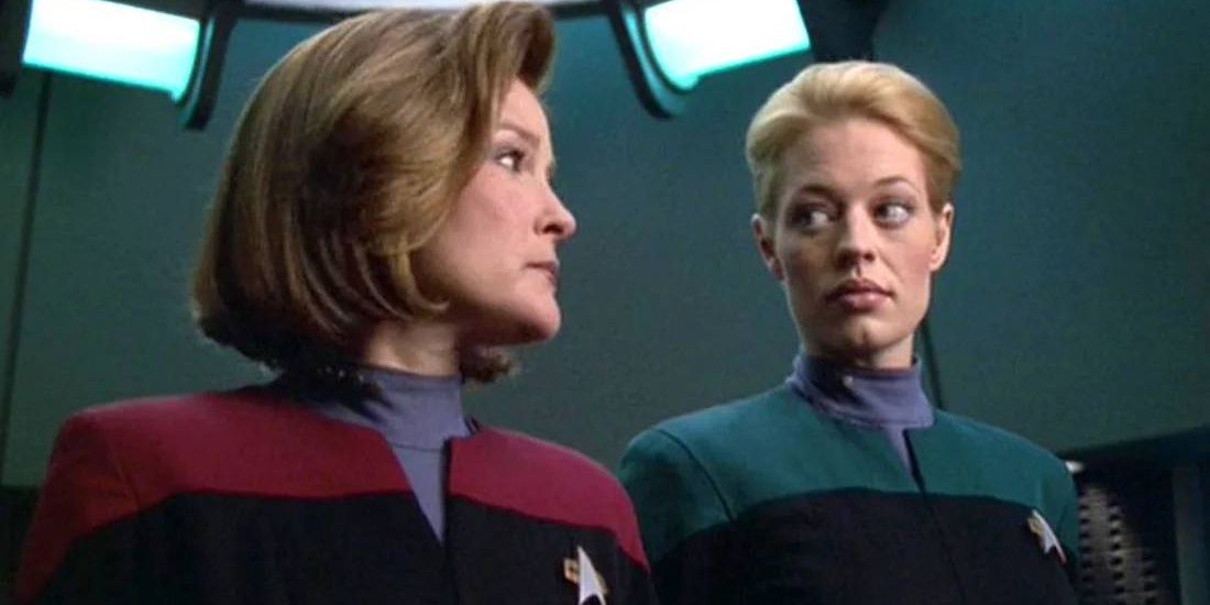 Janeway e Sete de Nove em Relatividade