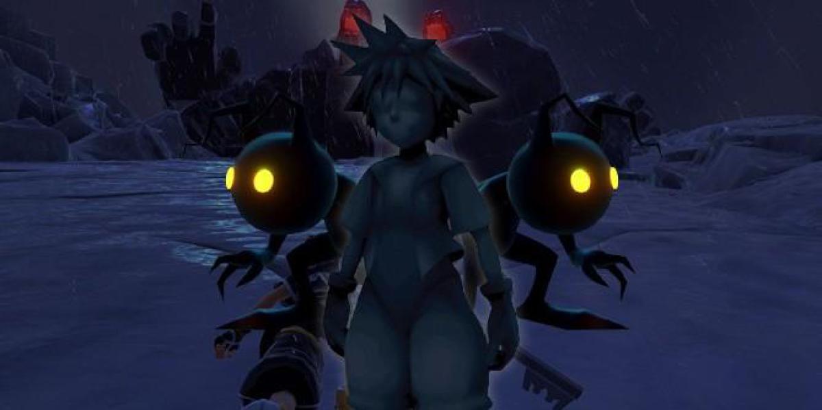 Shadow de Kingdom Hearts é um dos Heartless mais perigosos da série