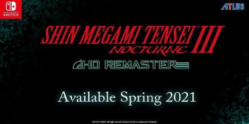 Shin Megami Tensei 3: Nocturne HD Remaster confirmado para Nintendo Switch