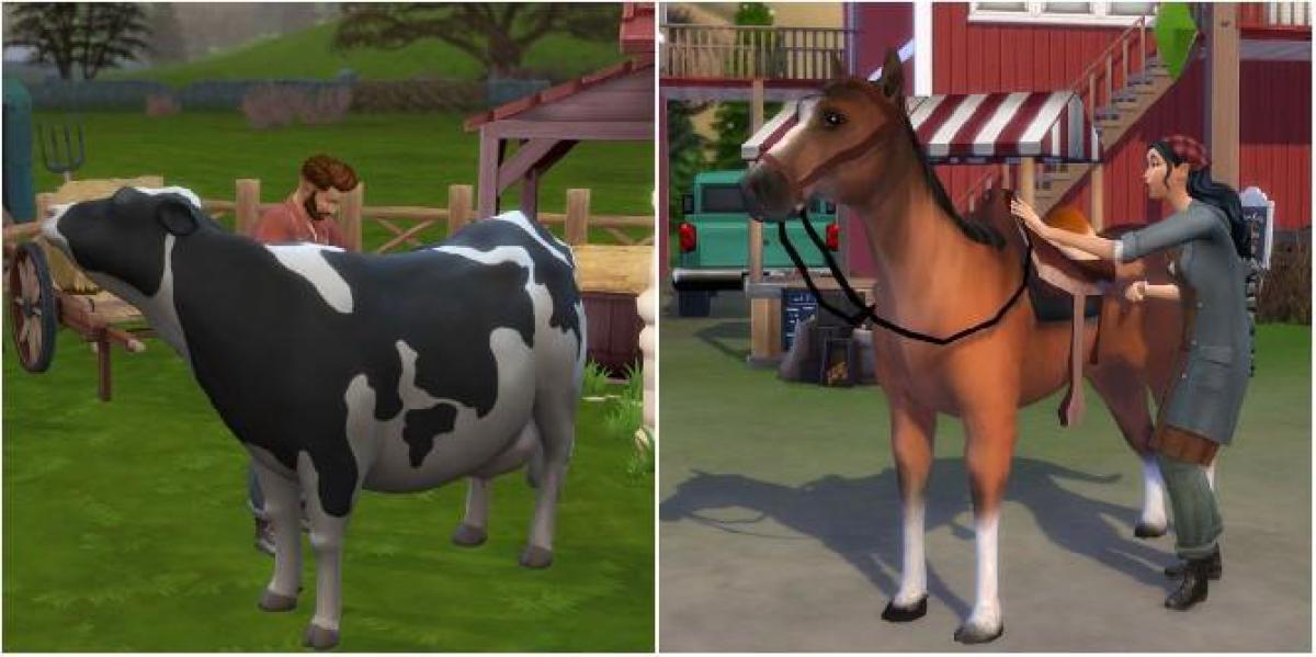 Sims 4: O Mod Farmland é melhor que a expansão Cottage Living?