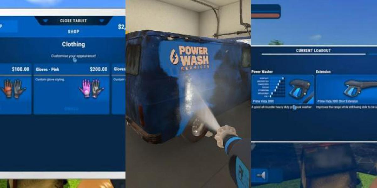 Simulador PowerWash: como comprar e equipar skins