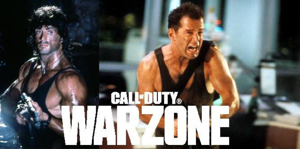 Skins de Call of Duty Warzone Rambo e John McClane vazam cedo