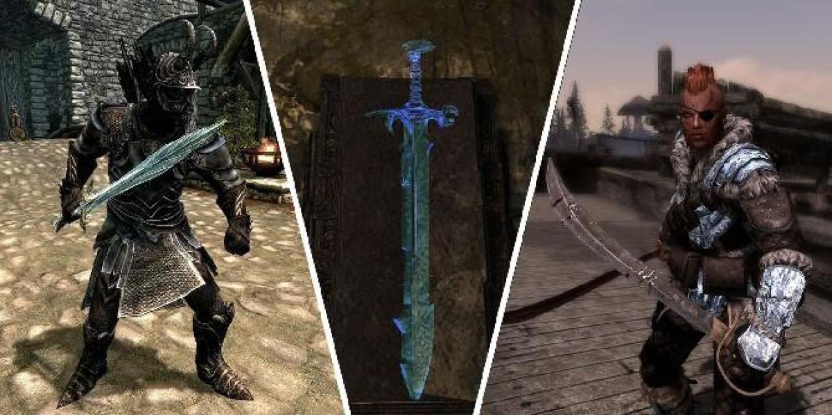 Skyrim: cada espada única no jogo, classificada da pior para a melhor