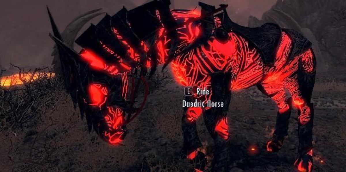 Skyrim: Como obter o cavalo Daedric