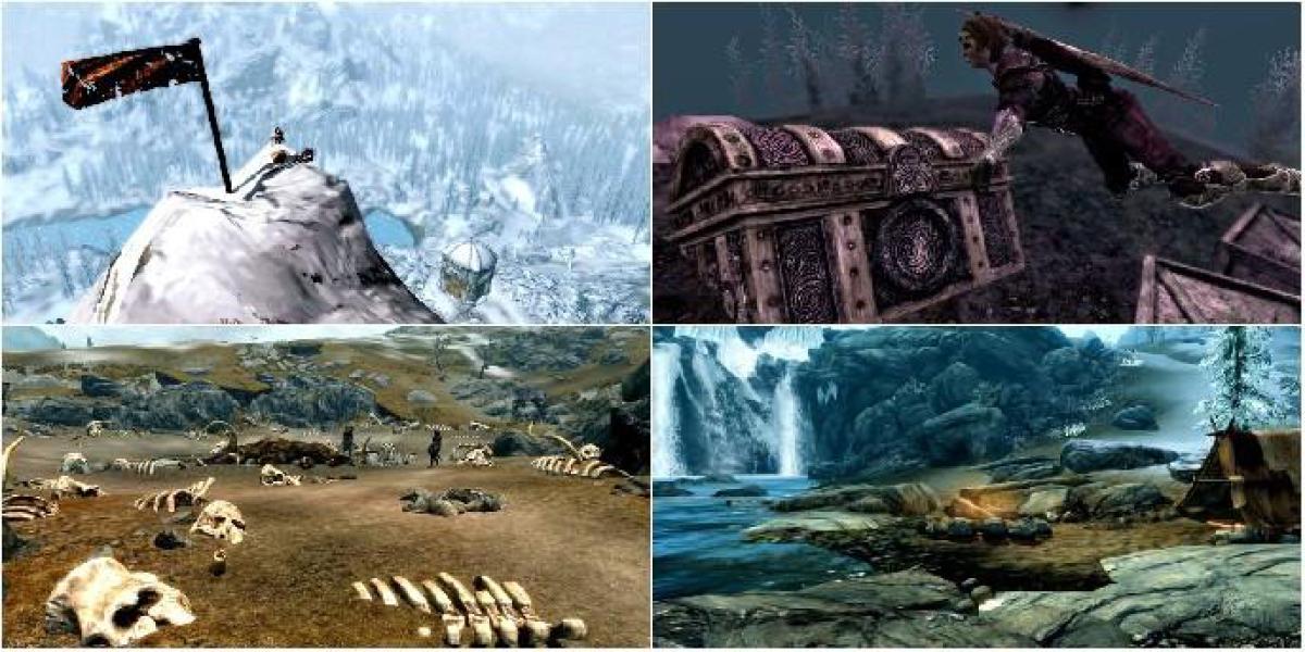 Skyrim: os 10 locais não marcados mais interessantes do Pale (e onde encontrá-los)