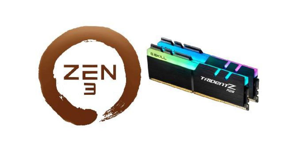 Slide AMD vazado revela a melhor velocidade de memória para CPUs Zen 3