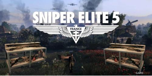 Sniper Elite 5: todos os locais da bancada