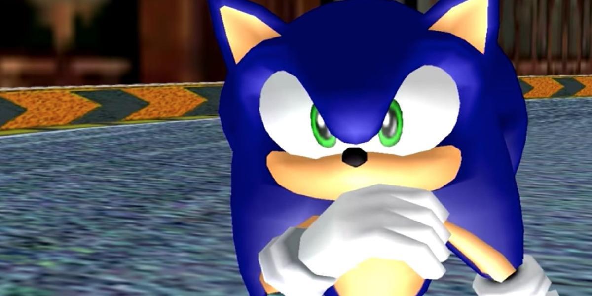 Sonic Adventure Fan reimagina como seria a tela de título do jogo em pixel art