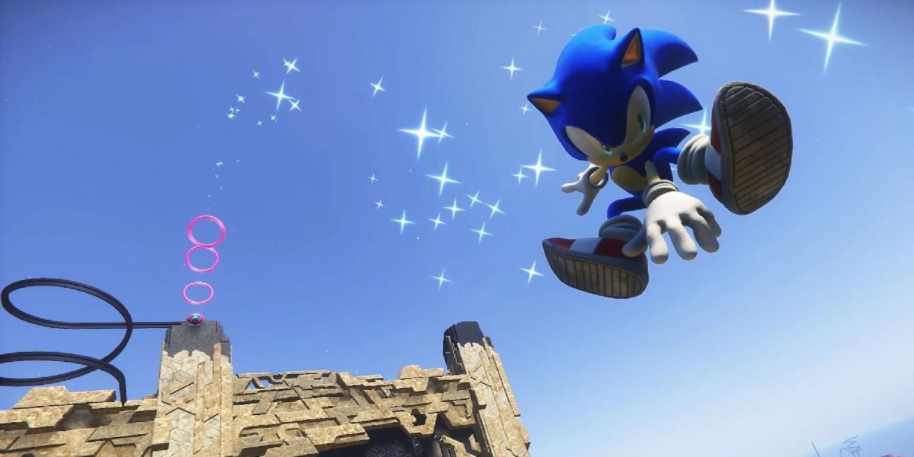 Sonic Frontiers: Como usar Light Speed ​​(Ring) Dash e Drop Dash