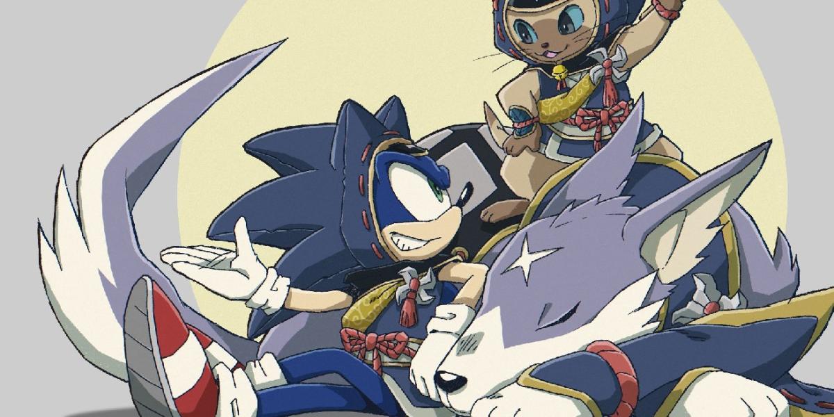 Sonic Frontiers DLC adiciona trajes e minijogos de Monster Hunter