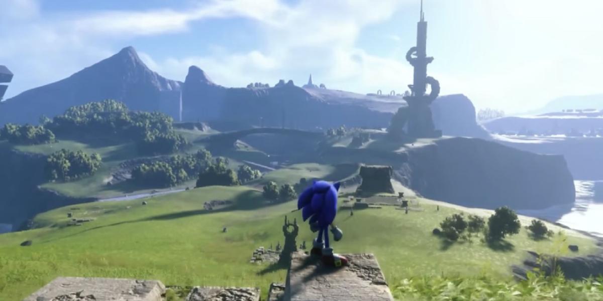 Sonic Frontiers exibiu o conteúdo do jogo final na frente dos rostos dos fãs desde o início