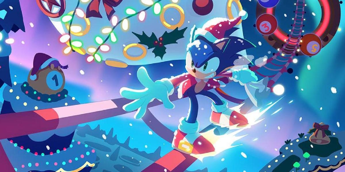 Sonic Frontiers receberá atualização temática de Natal este mês