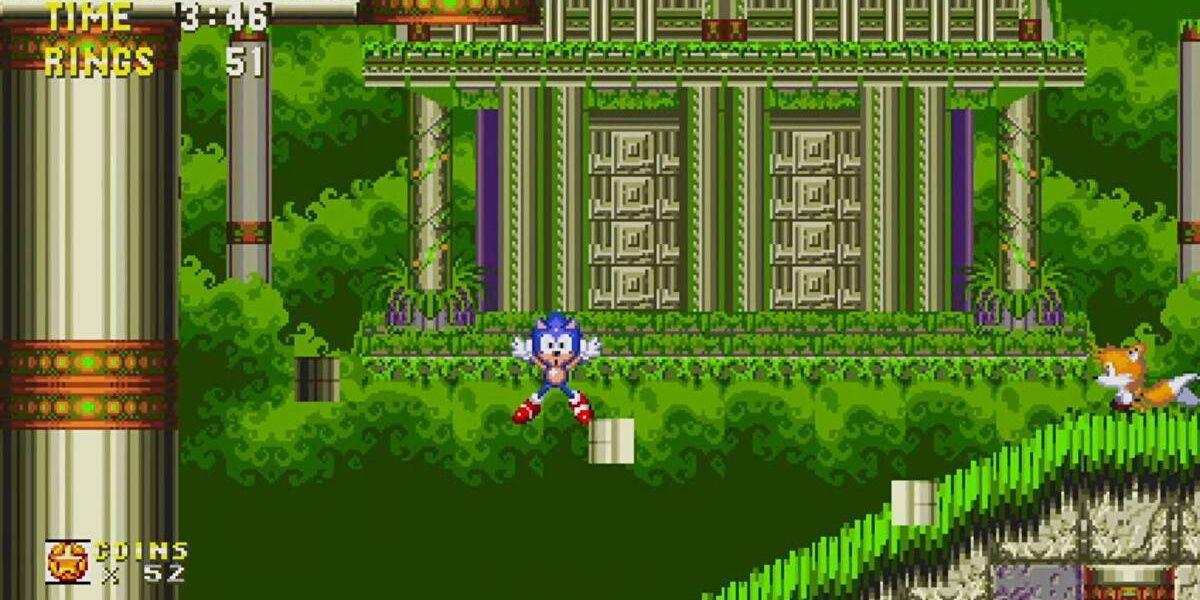 Erros em Sonic Origins