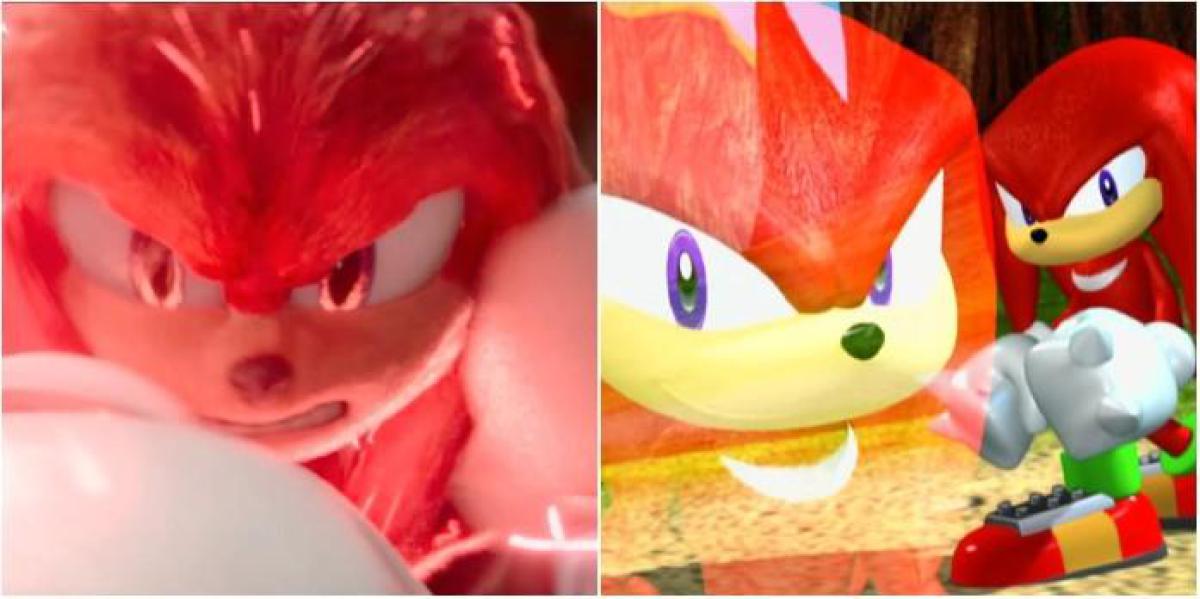 Sonic The Hedgehog 2: 5 coisas que o filme muda em Knuckles