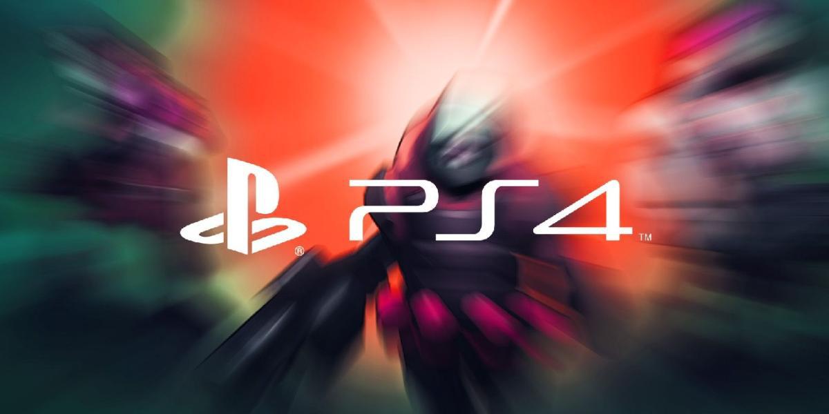Sony desligando o jogo PS4