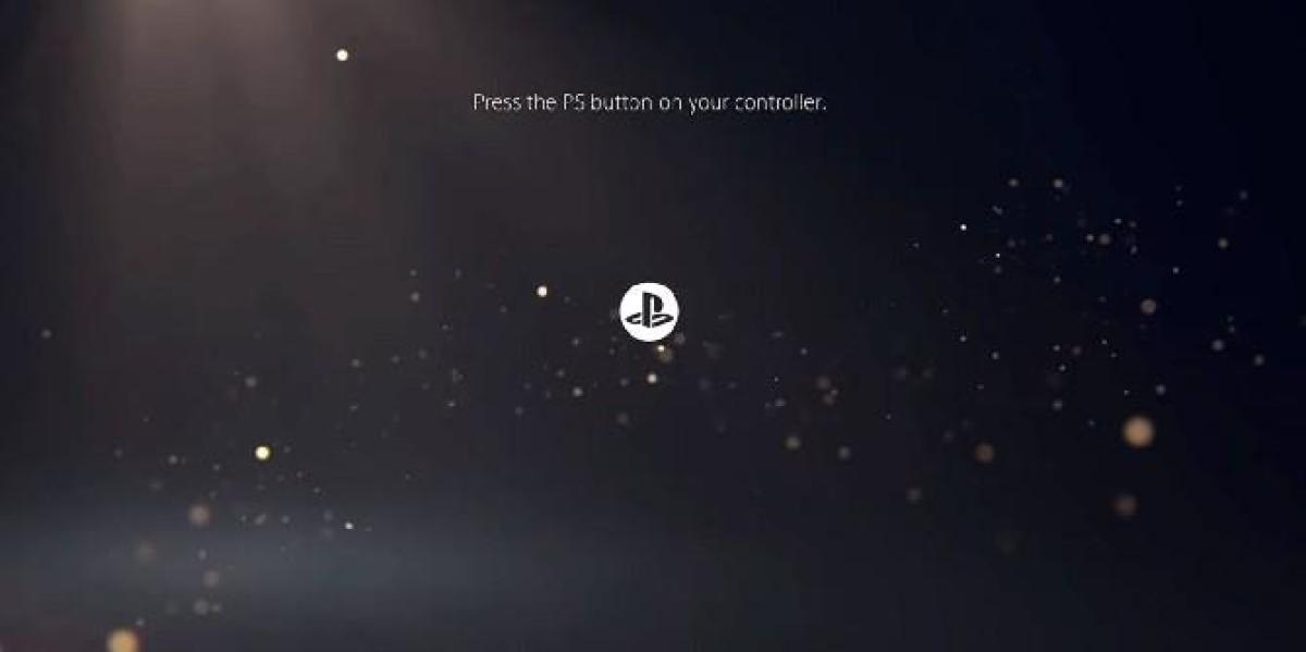 Sony revela tela de inicialização e animação do PS5