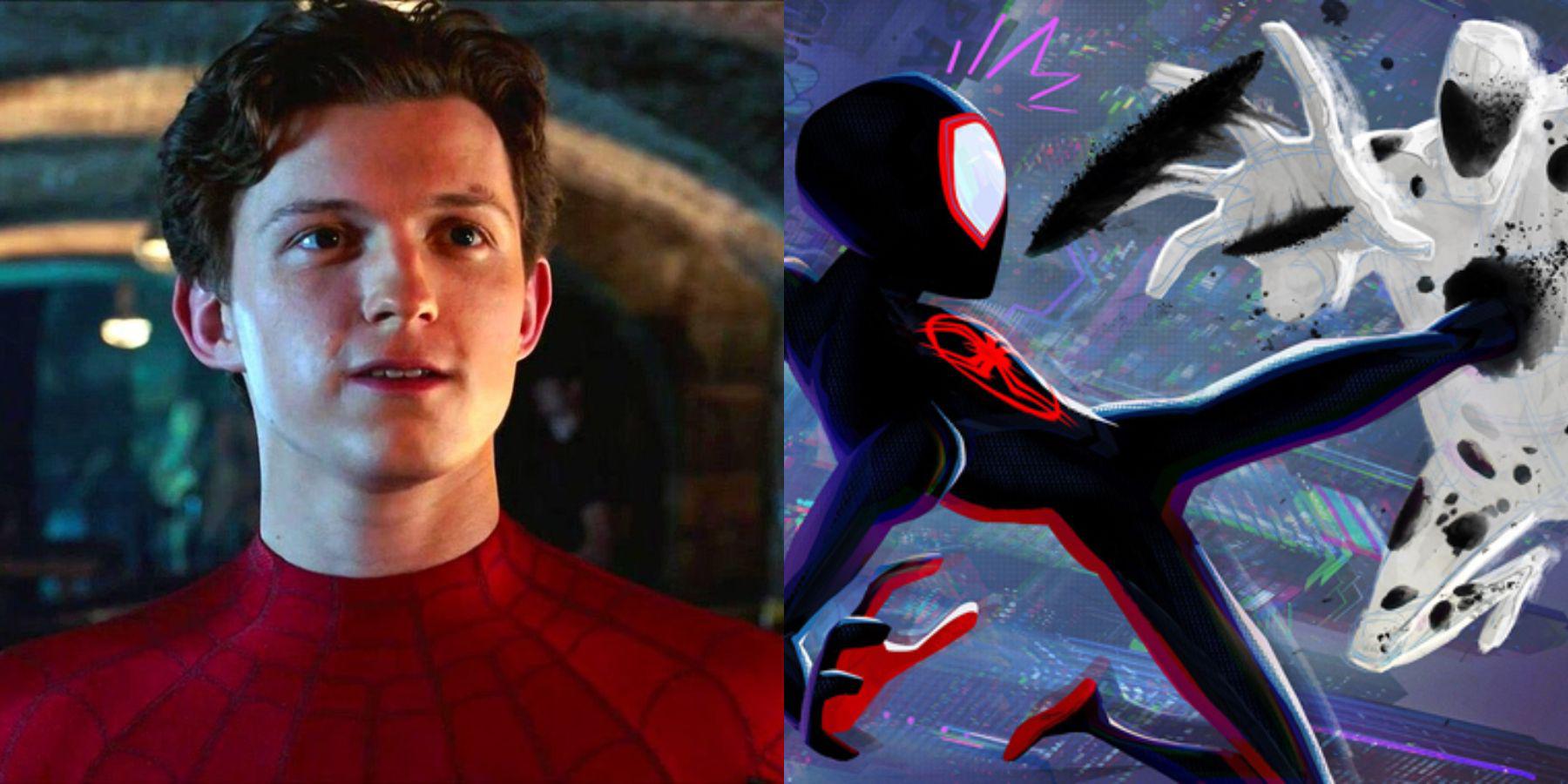 Spider-Man: Across The Spider-Verse rumores de apresentar um dos Spideys de ação ao vivo