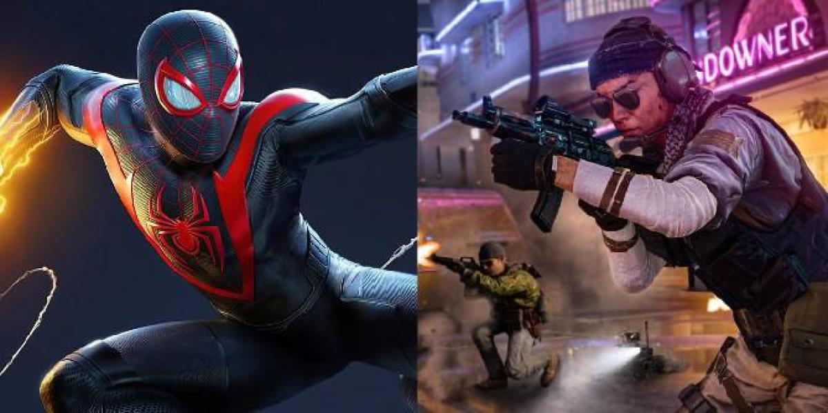Spider-Man: Miles Morales bate Call of Duty como o jogo PS5 mais baixado em novembro