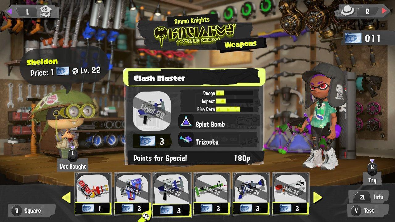 Splatoon 3: Como obter a arma Clash Blaster
