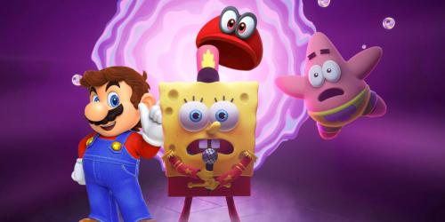 SpongeBob SquarePants: The Cosmic Shake está se inspirando em Super Mario Odyssey de todas as maneiras certas