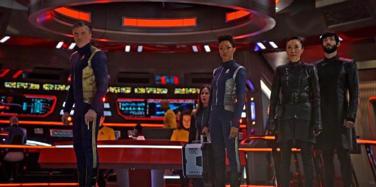 Star Trek: Durante um alerta vermelho, o que a tripulação não essencial faz?