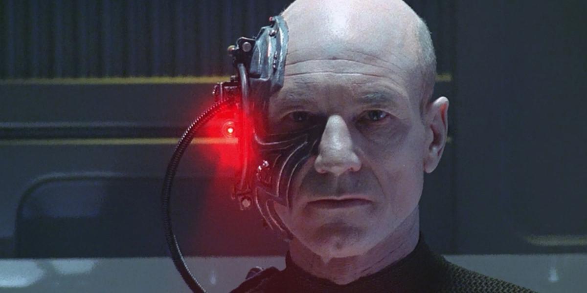 Jean Luc Picard como Borg