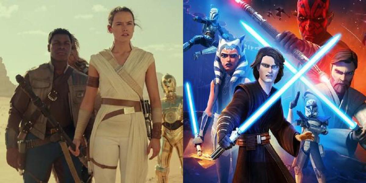 Star Wars: As sequelas poderiam ser redimidas por um show como The Clone Wars?