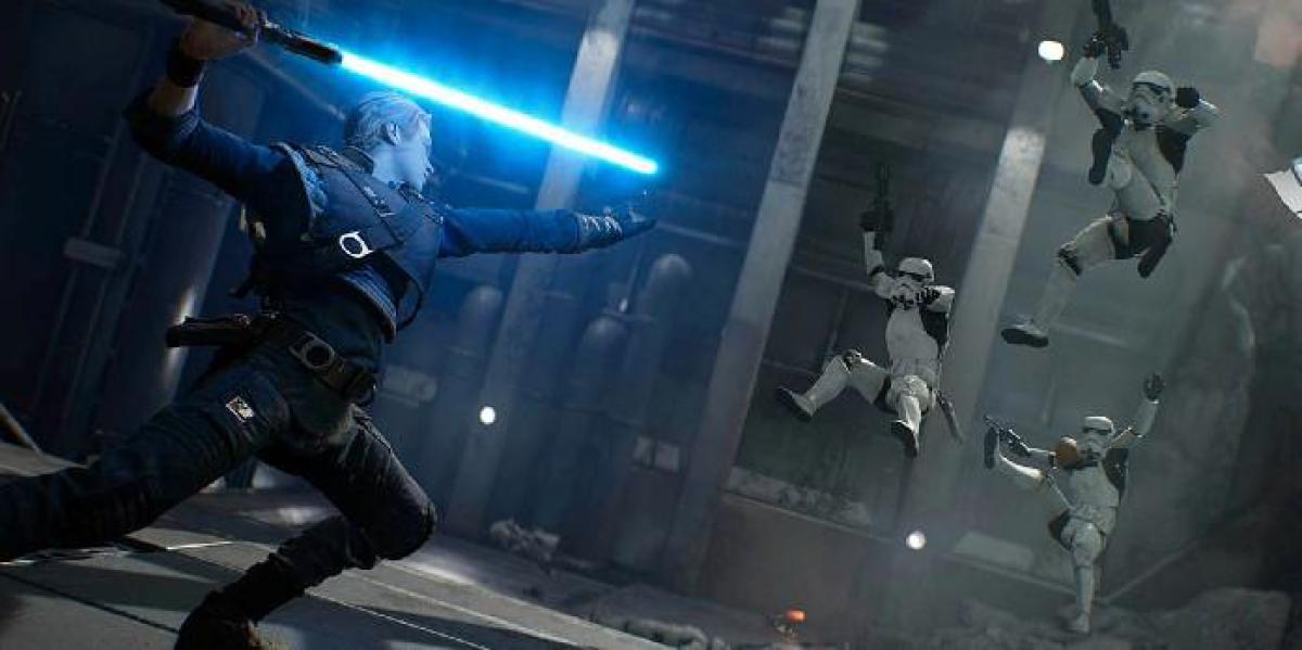 Star Wars Jedi: Fallen Order Stormtrooper fica preso em posição desconfortável