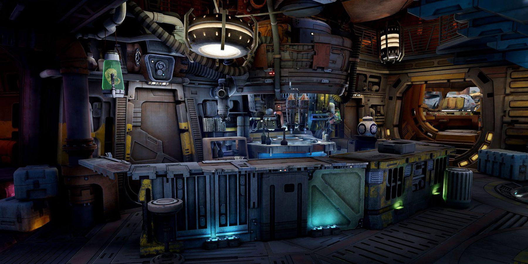 Star Wars: Tales from the Galaxy's Edge Devs Talk Opções de acessibilidade